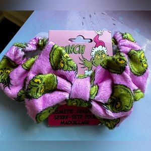 The grinch cosmetic headband